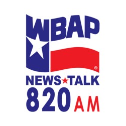 WBAP News / Talk 820 AM and 96.7 FM logo