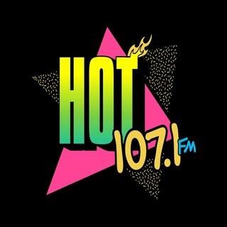 Hot 107.1 logo