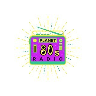 Planet 80s Radio logo