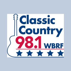 WBRF Classic Country 98.1 FM logo
