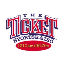 KTCK SportsRadio 96.7 & 1310 The Ticket logo