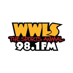 WWLS The Sports Animal 98.1 FM logo