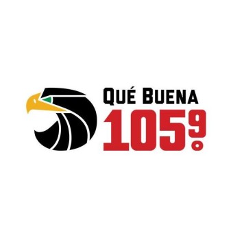 KHOT-FM / KKMR / KOMR Qué Buena 105.9 / 106.5 / 106.3 FM (US Only) logo