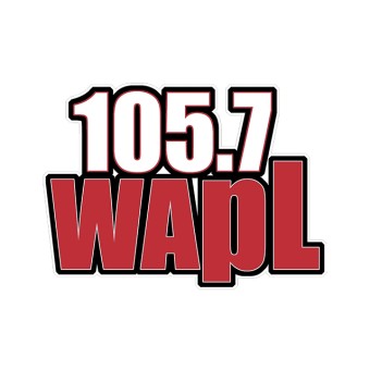 105.7 WAPL FM logo