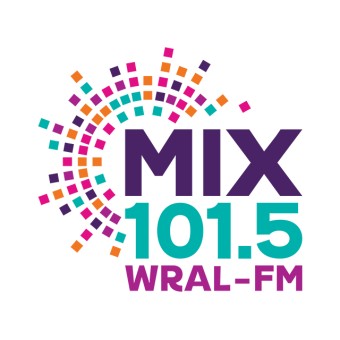 WRAL Mix 101.5 logo