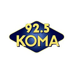 KOMA 92.5 FM logo