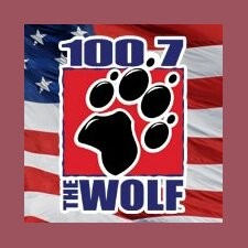KKWF 100.7 The Wolf logo