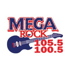 WJNG WMKX Mega Rock 105.5 FM logo