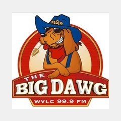 WVLC Big Dawg Country 99.9 FM logo