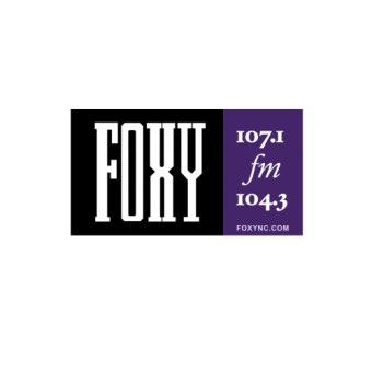 WFXC / WFXK Foxy 107.1 / 104.3 FM (US Only) logo