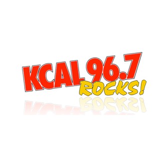 KCAL 96.7 Rocks FM logo