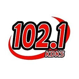 KDKS Hot Jamz 102.1 FM logo