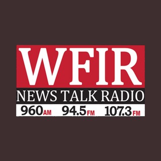 960 AM and FM 107.3 WFIR logo
