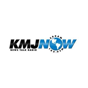 KMJ News Talk 580 AM and 105.9 FM logo