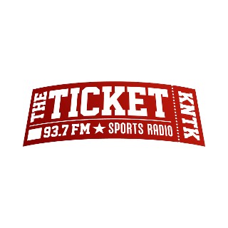 KNTK The Ticket 93.7 FM logo