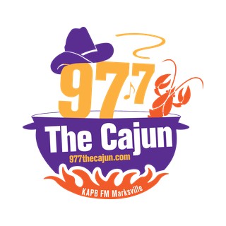 KAPB 97.7 The Cajun logo