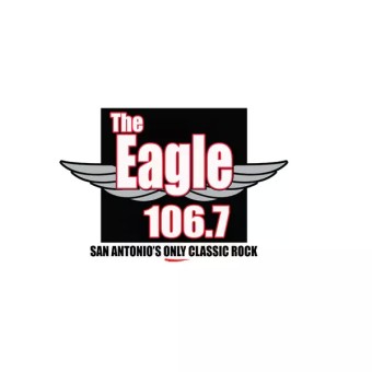 KTKX The eagle 106.7 FM logo