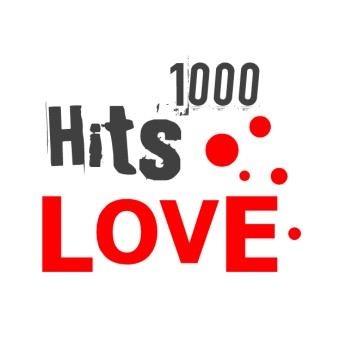 1000 HITS Love logo