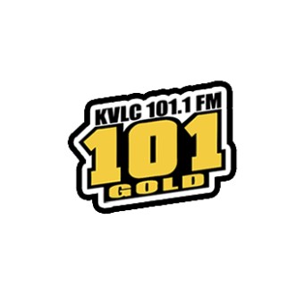 KVLC Gold 101.1 FM logo