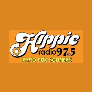 KWUZ Hippie Radio 97.5 FM logo