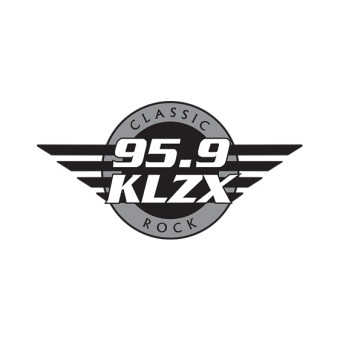 KLZX Classic Rock 95.9 FM logo