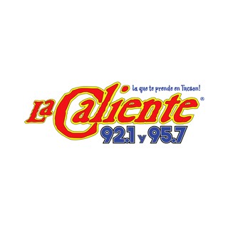 KCMT La Caliente 92.1 & 95.7 FM logo
