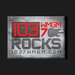 WMGM Rocks 103.7 FM logo