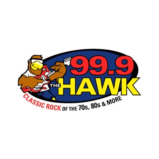 WODE 99.9 The Hawk FM logo