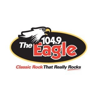 WEGE 104.9 FM The Eagle logo