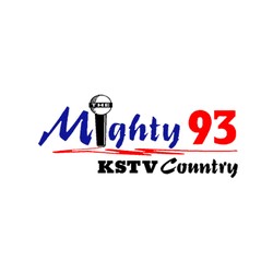KSTV The Mighty 93 FM logo