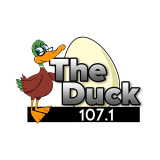 WTDK 107.1 The Duck logo