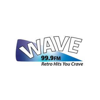 WHAK 99.9 The Wave logo