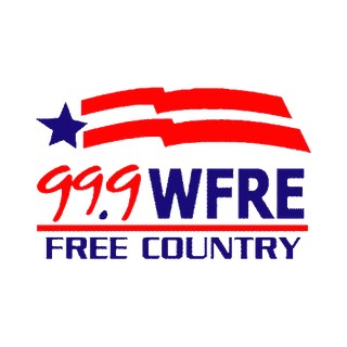 WFRE Free Country 99.9 FM logo