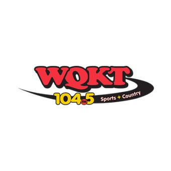 WQKT 104.5 FM Sports Country logo