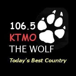 KTMO The Wolf 106.5 FM logo