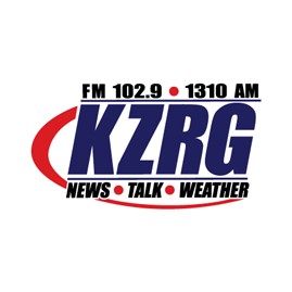 KZRG NewsTalk 1310 AM logo