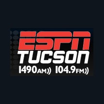 KFFN ESPN Tucson 1490 AM & 104.9 FM logo
