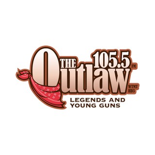 WTMT-HD3 105.5 The Outlaw logo