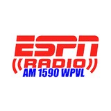 WPVL ESPN Radio 1590 AM logo