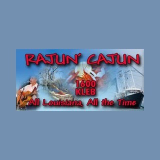 KLEB The Rajun' Cajun 1600 AM logo