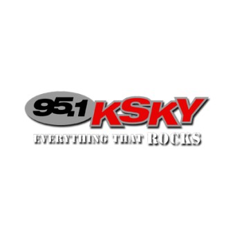 KSQY 95.1 K-SKY logo