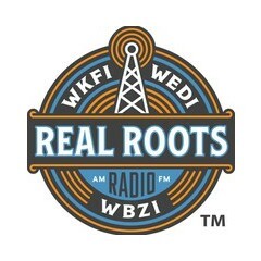 WBZI / WEDI / WKFI Real Roots Radio 1500 / 1130 / 1090 AM logo