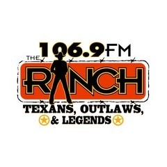 KRVF 106.9 The Ranch FM logo