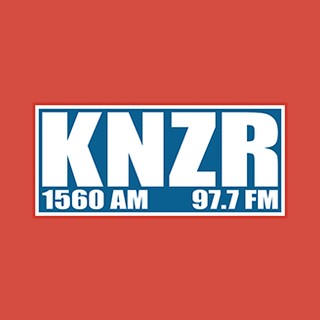 KNZR 1560 AM and 97.7 FM logo
