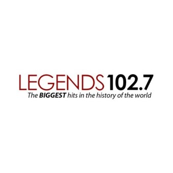 WLGZ Legends 102.7 FM logo