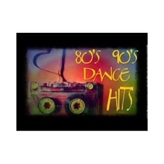 80s 90s Super Dance logo