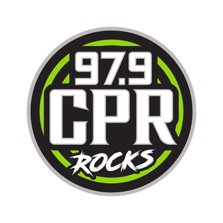 WCPR 97.9 CPR Rocks logo