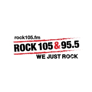 WGFM Rock 105 - 95.5 logo