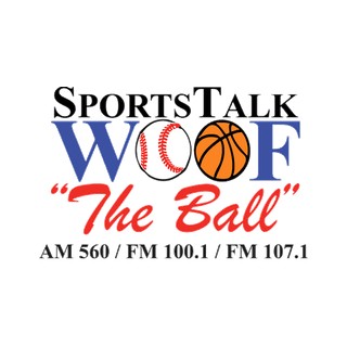 WOOF The Ball logo