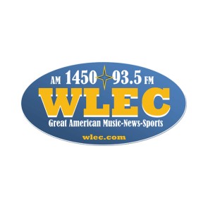 1450 AM WLEC logo